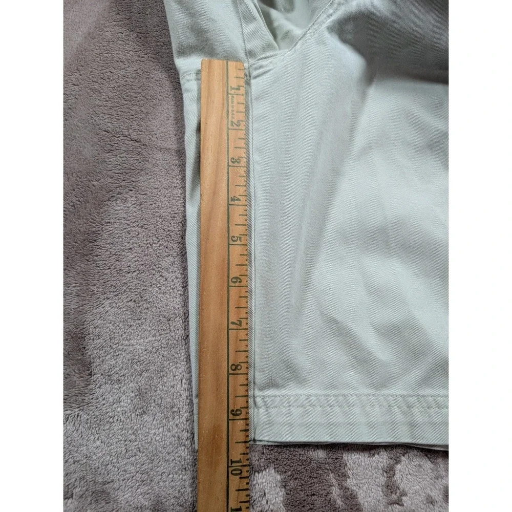Nike Cargo Shorts Mens L Khaki Beige Elastic Waist Twill Relaxed Fit 9 Inseam
